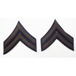 WWII era Wool Corporal Rank Chevrons