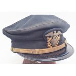 ​Early WWII US Navy Winter Officers Visor Hat
