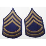 ​Korean War era 1951 Pattern Sergeant First Class Rank Chevrons