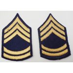 ​Korean War era 1948 Pattern Sergeant First Class Support Arms Rank Chevrons