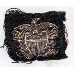 ​WWI US Navy Officers Bullion Overseas Cap Patch