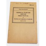 ​WWII US War Department Manual Handbook On Tactics of Chemical Warfare