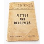 WWII US War Department Manual Handbook On Pistols and Revolvers