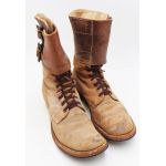 ​WWII Army Light Shade​ Double Buckle Boots