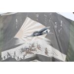 Early WWII Japan Homefront Aviation War Theme Kimono