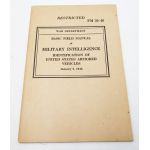 WWII US War Department Manual Handbook On Identification of US Armored Vehicles