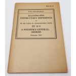 ​WWII US War Department Manual Illustrated Instructor's Reference For Solder's General Orders