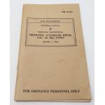 WWII US War Department Manual Handbook On the Browning Automatic Rifle