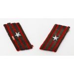 WWII Japanese Army Major Officers Collar Tab Set