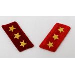 ​WWII Japanese Army Superior Private Enlisted Collar Tab Set
