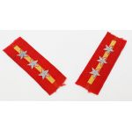 ​WWII Japanese Army 1st Sergeant Enlisted Collar Tab Set