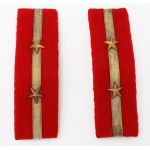 WWII Imperial Japanese Army Sergeant Shoulder Board Rank Set