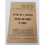 ​WWII US War Department Manual Handbook On Attack On A Fortified Position and Combat in Towns
