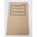 ​WWII US War Department Manual Handbook on Conventional Signs, Military Symbols, And Abbreviations