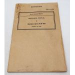 ​WWII US War Department Manual Handbook on Radio Set SCR-288