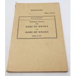 WWII US War Department Manual Handbook on Radio Set SCR-609-A, SCR-610-A