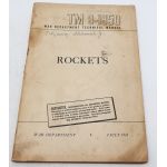 WWII US War Department Manual Handbook On Rockets