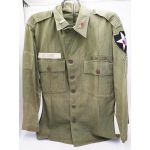 2nd Infantry Division Officers HBT Shirt