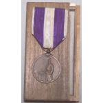 Japanese Cased 1st National Census Medal