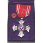 Japanese Cased Red Cross Merit Medal