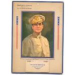 1942 Gen MacArthur Wall Calender