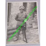 WWII Japanese Army China Campaign Soldier Holding Sword Photo
