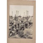 WWII Japanese Propaganda Photo Of Captured Enemy Oil Wells