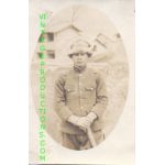 WWII Japanese China Front Army Officer Holding Sword Photo