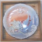 Pre-WWII Japanese Naval Battleship Nagato Ceramic Plate