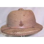 WWII Japanese Naval Landing Force Officers Pith Helmet