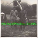 WWII Japanese Army Officers With Swords In Front Of Airplane Photo