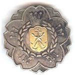 WWII Japanese Friends Of The Military Association Members Badge.