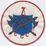 Vietnam A Company CCC Exploitation Force Pocket Patch