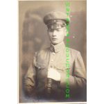 WWII Japanese Army Officer Holding Sword Photo