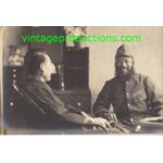 WWII Japanese Army China Front Bearded Soldier Photo