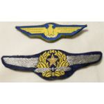 Japanese Army Aviation Pilot & Recon Wing Patch Set