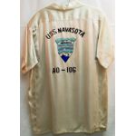 AO-106 USS Navasota Japanese Made Bowling Shirt