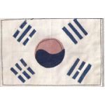 South Korean Multi-Piece Construction Flag Patch