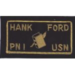 Bullion Japanese Made Flight Jacket Nametag