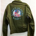 811th Aviation Engineers Korea Painted HBT Shirt