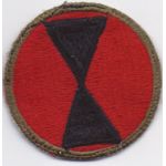 7th Division Japanese Made Patch