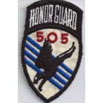 505th Airborne Infantry Regiment Honor Guard  Pocket Patch