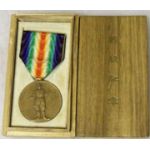 Japanese Cased WWI Victory Medal