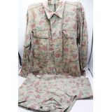 ​1953 Dated Belgian Tropical Camouflage Shirt and Trousers