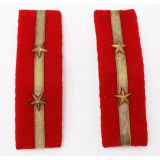 WWII Imperial Japanese Army Sergeant Shoulder Board Rank Set