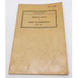 WWII US War Department Manual Handbook on Radio Fundamentals