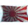 Incredible WWII Handmade Imperial Japanese Navy Rising Sun Flag