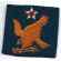 WWII AAF 2nd Air Force Patch On Felt