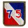 WWII 75th Division Patch