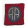 WWII 82nd Airborne Division English Made Patch